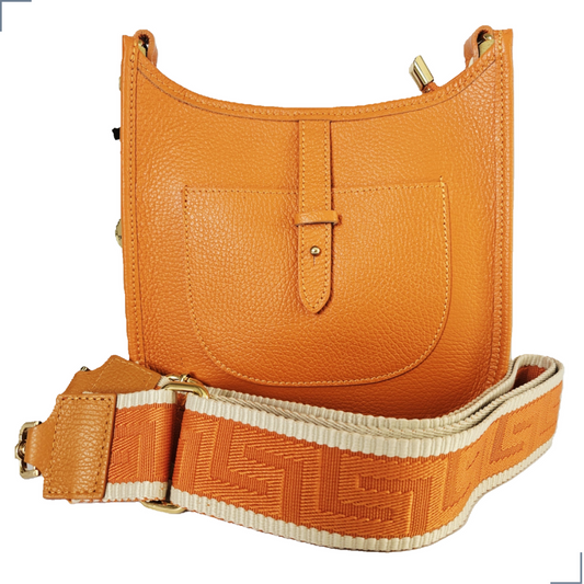 CARRARA - Arancio Borse in Pelle