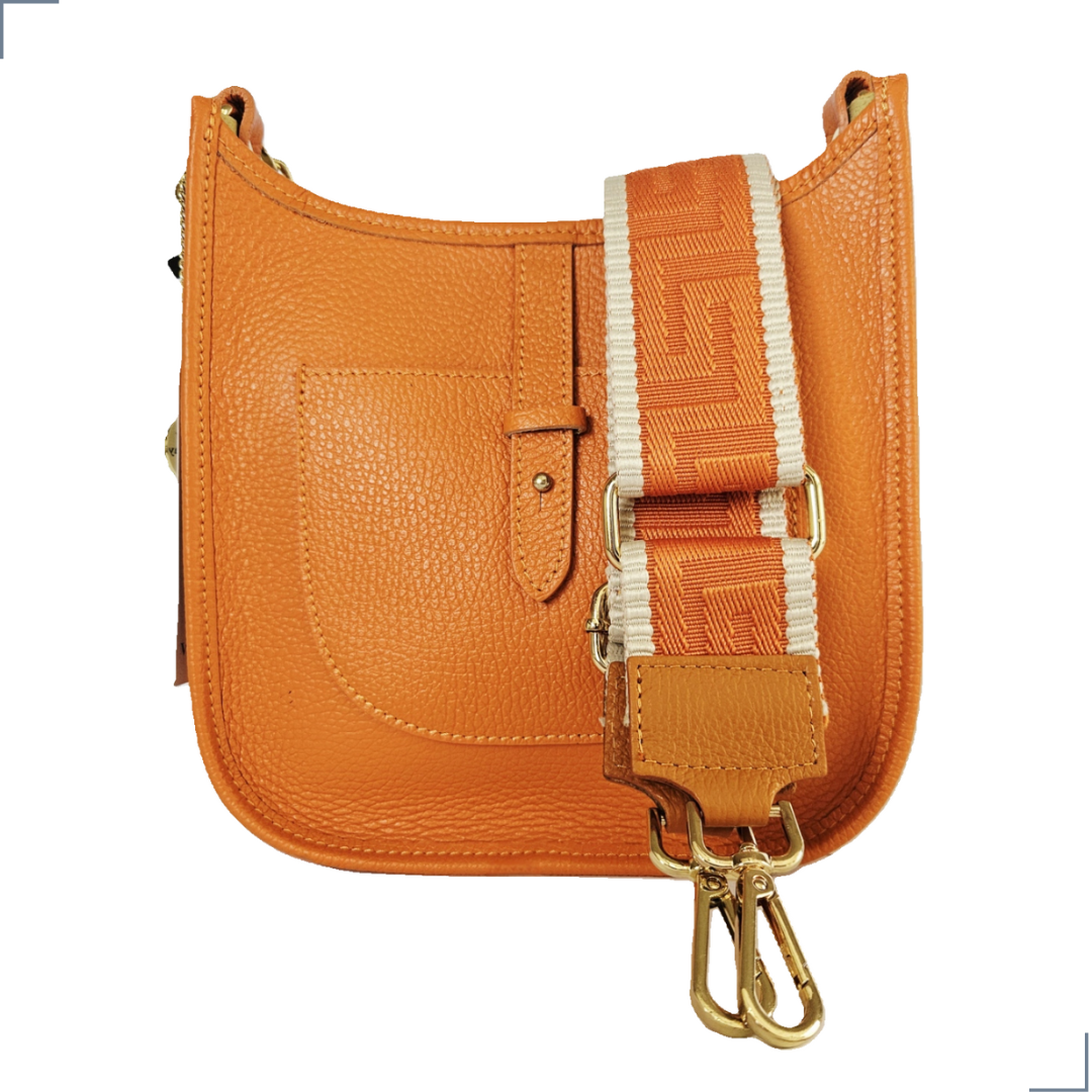 CARRARA - Arancio Borse in Pelle