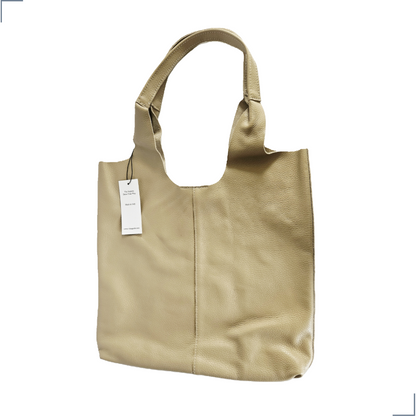 DAIRA Cuero Genuino Italiano - Taupe Chiaro Borse in Pelle