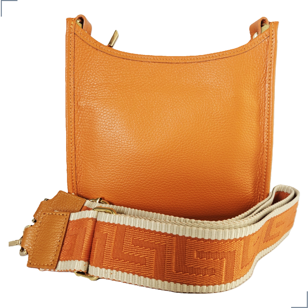 CARRARA - Arancio Borse in Pelle