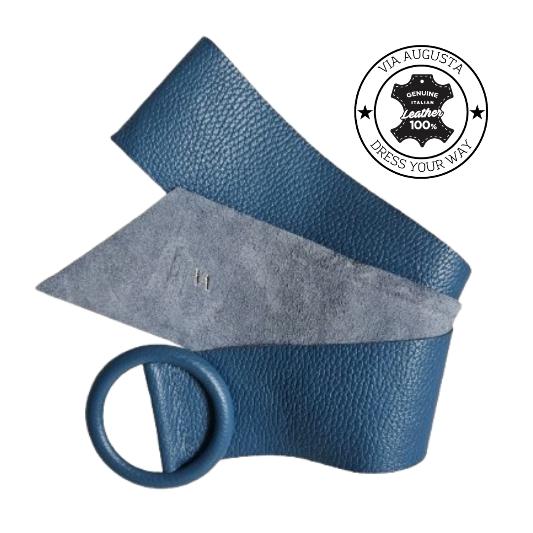 AMARYLIS Cuero Genuino Italiano - Carta Zucchero, Cinghia in Pelle