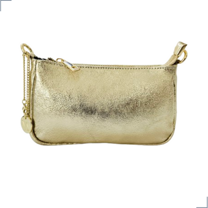 VENTURA Cuero Genuino Italiano - Oro, Borse in Pelle