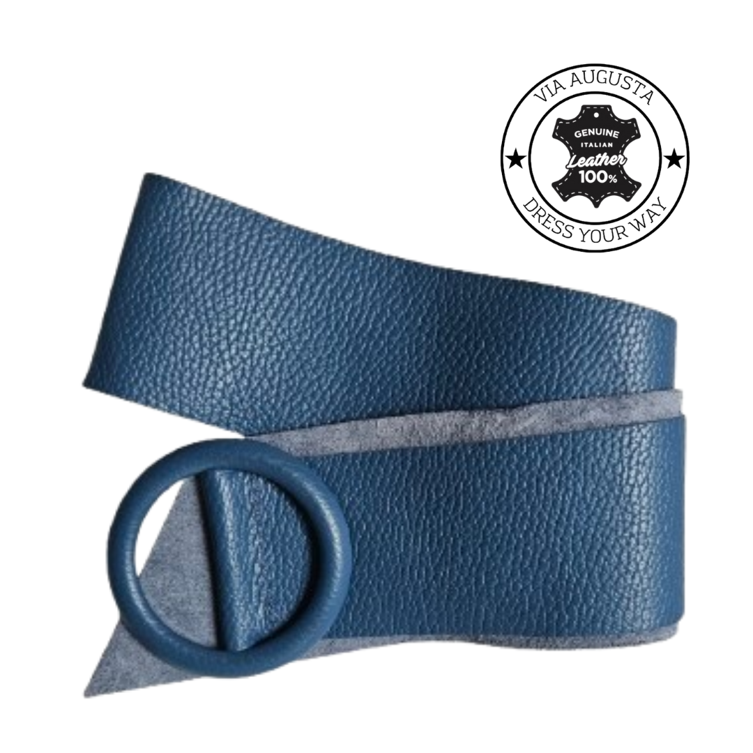 AMARYLIS Cuero Genuino Italiano - Carta Zucchero, Cinghia in Pelle