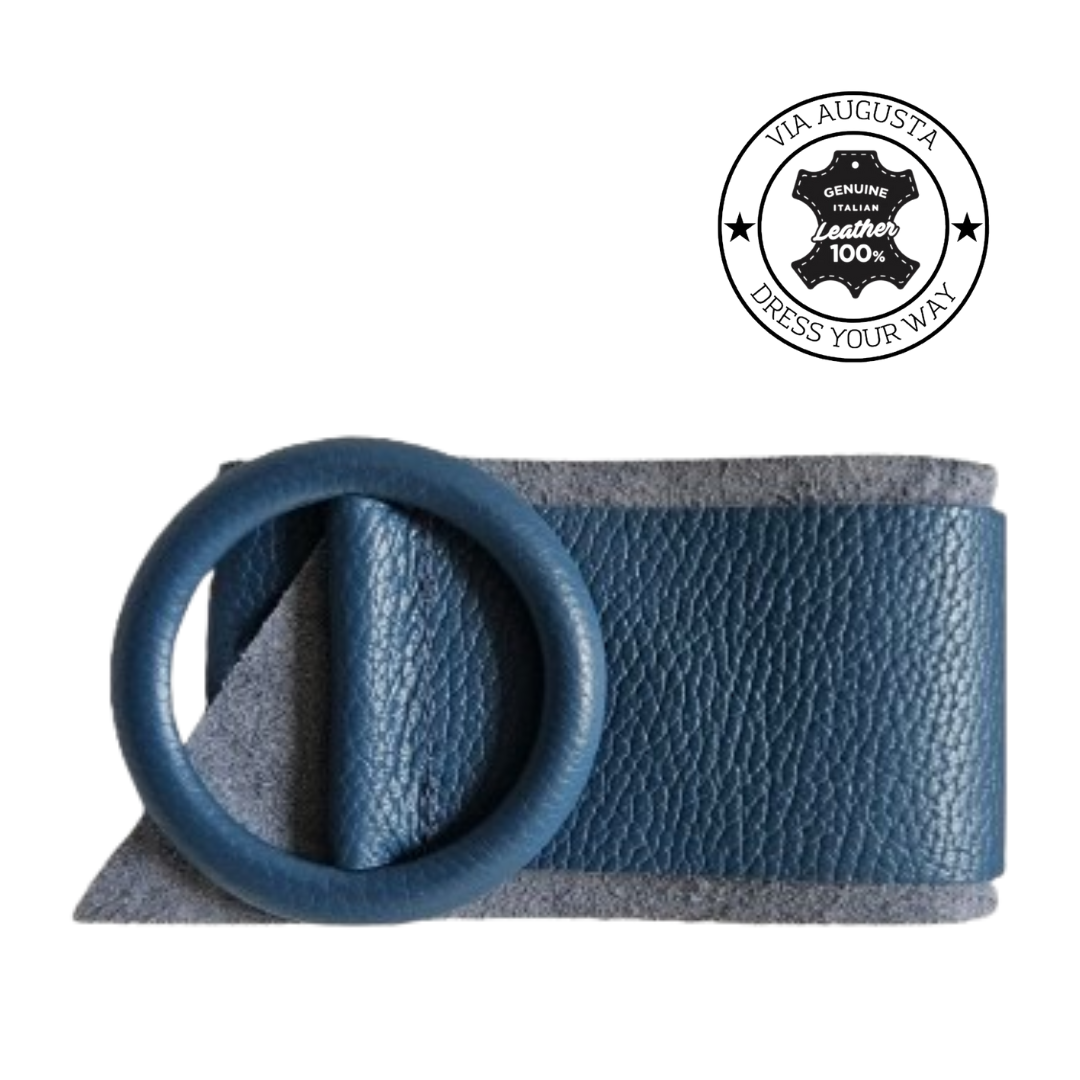 AMARYLIS Cuero Genuino Italiano - Carta Zucchero, Cinghia in Pelle